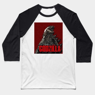 King of Monster Godzilla Baseball T-Shirt